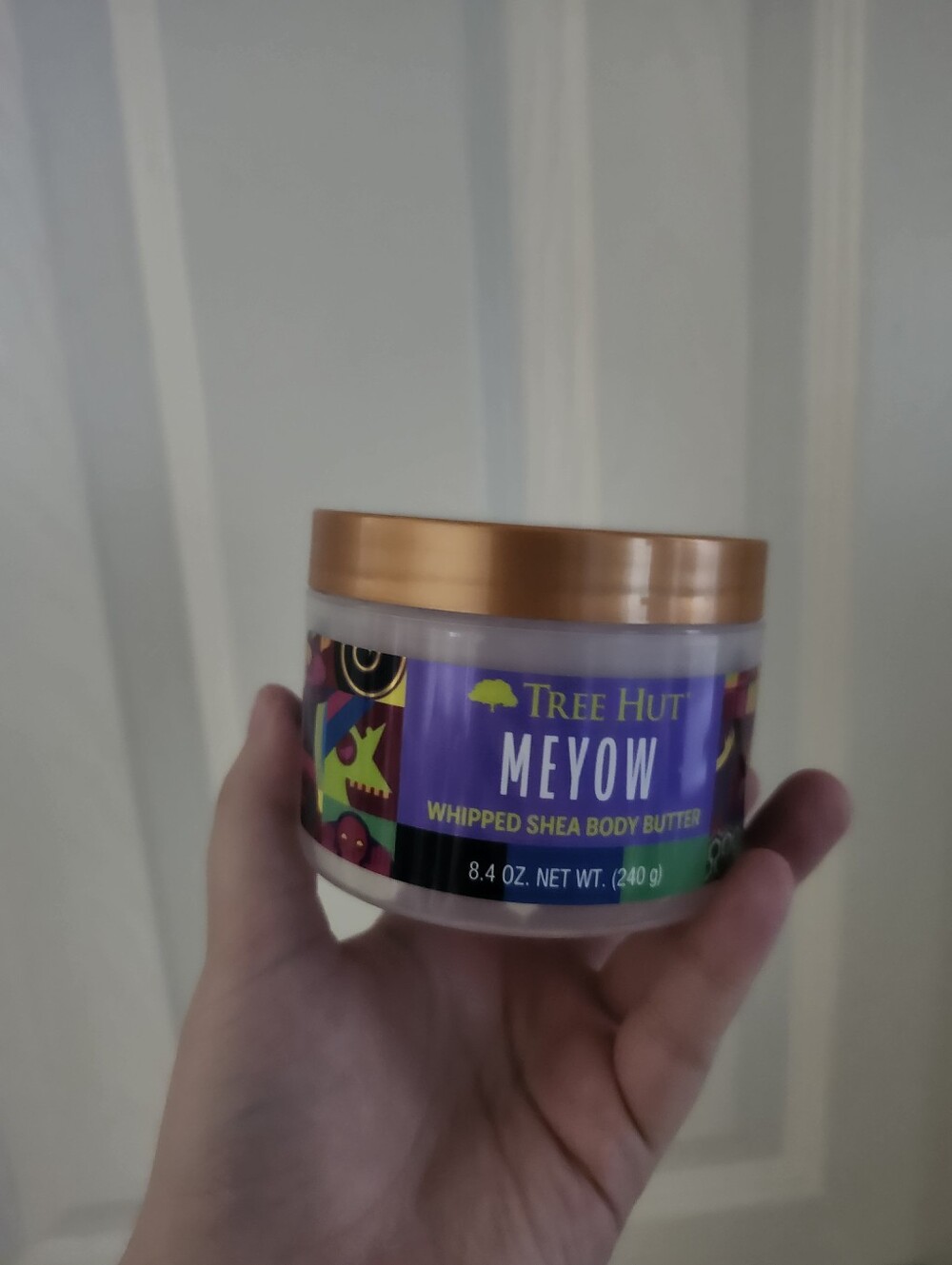 Tree Hut Meyow Whipped Shea Body Butter - Purple
